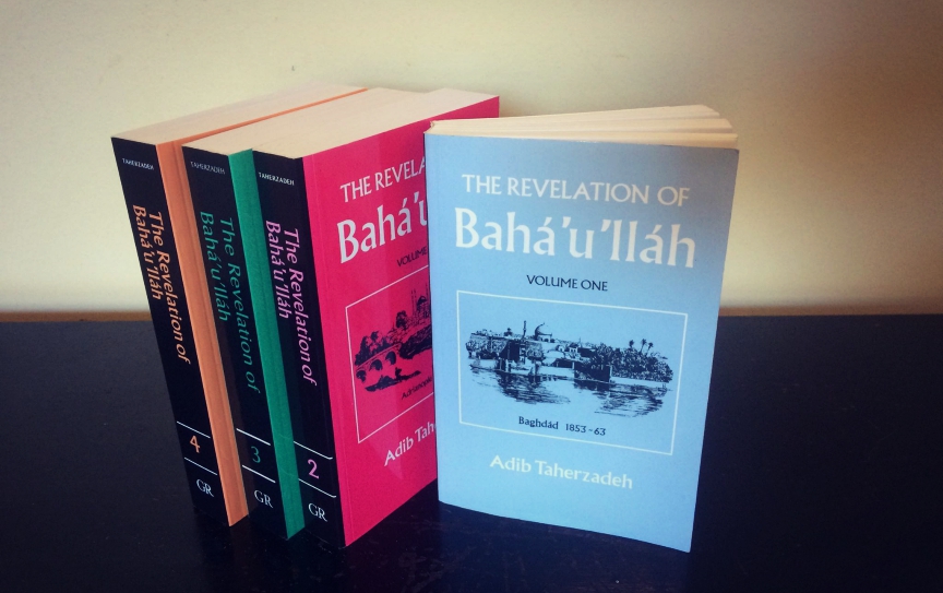 Four books by Taherzadeh