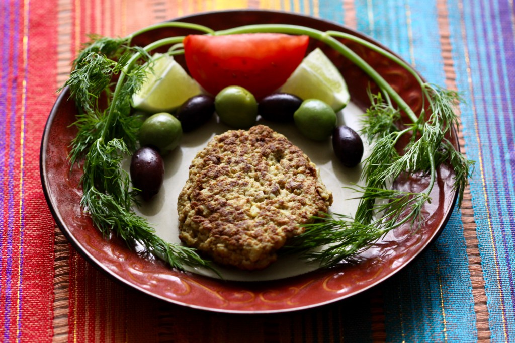 Cutlet and vegetables