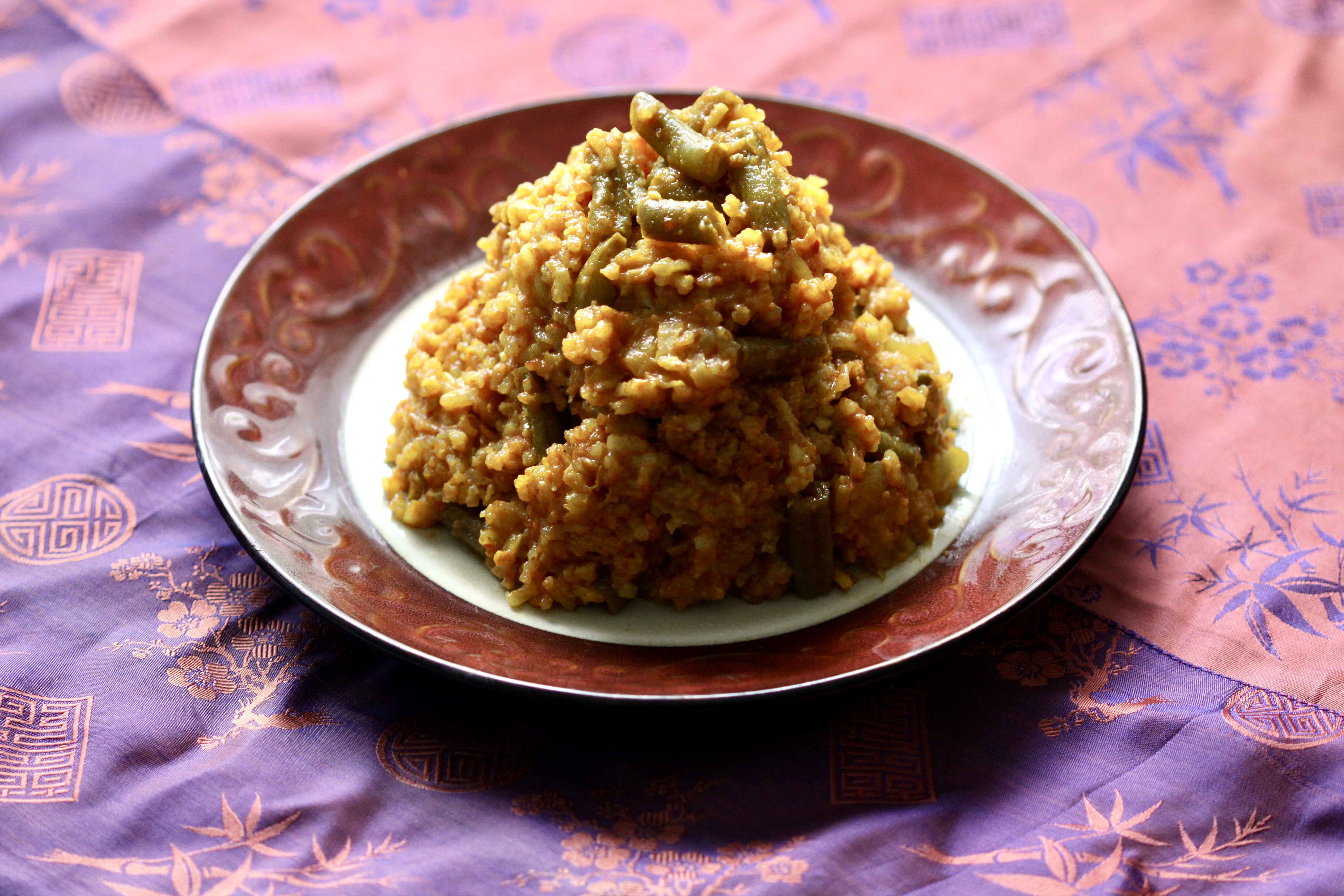 A plate of pilaf