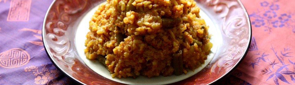 A plate of pilaf