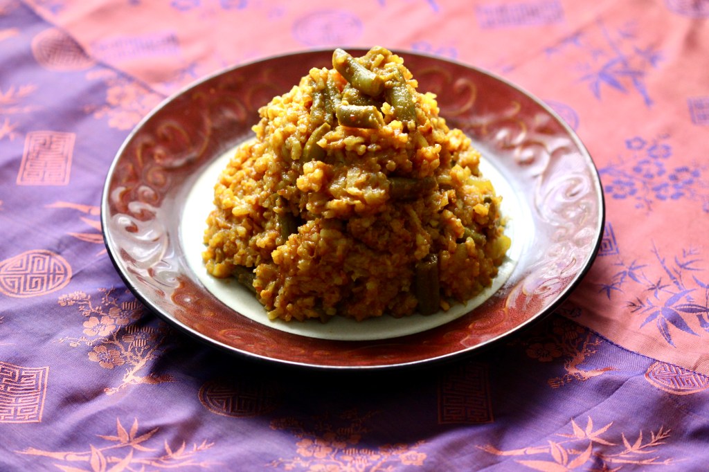 A plate of pilaf