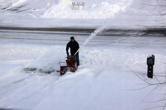 Sergey partakes in a Wisconsin hobby.