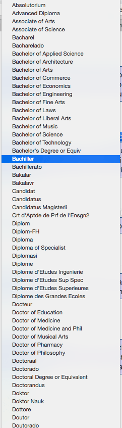 Mount Holyoke should offer this degree.