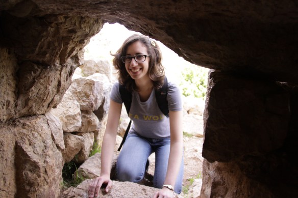 Rare moment of physical activity.