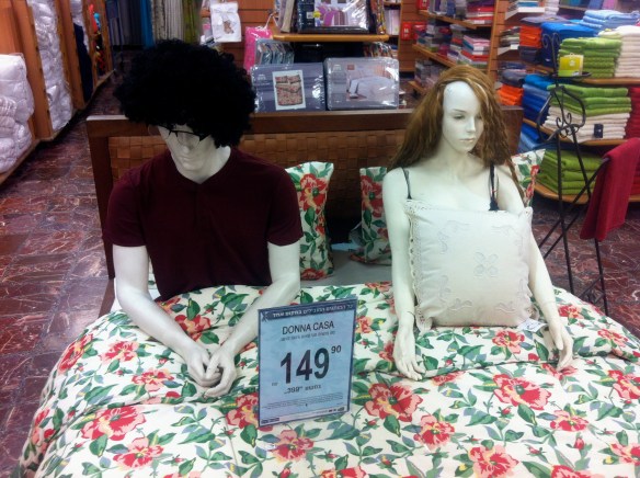 They do say love is blind...