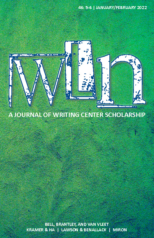 The cover of WLN 46.5-6 with author names Bell, Brantley, and van Fleet; Kramer and Ha; Lawson and Benallack; and Miron.